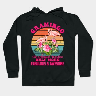 Gramingo Flamingo Like A Normal Grandma Only More Awesome Hoodie